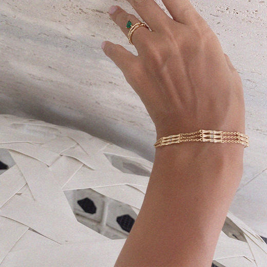 LHWINDSOR 竹节手链原创设计 商品图2