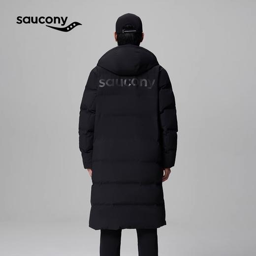 Saucony索康尼 男款秋冬运动舒适保暖锁温长款羽绒服 商品图1