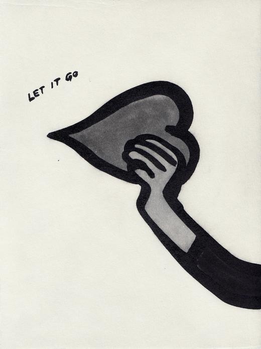 纸本水墨｜顺其自然_由它去吧 本该如此 商品图0