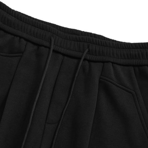 gxg.jeans男装冬季黑色保暖加绒抽绳休闲长裤JED10200824 商品图2