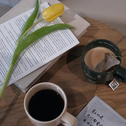 鱼缸定制周边咖啡杯 陶瓷拿铁杯 商品图3