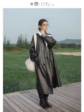 半圆/D23306353/正反两穿风衣女款