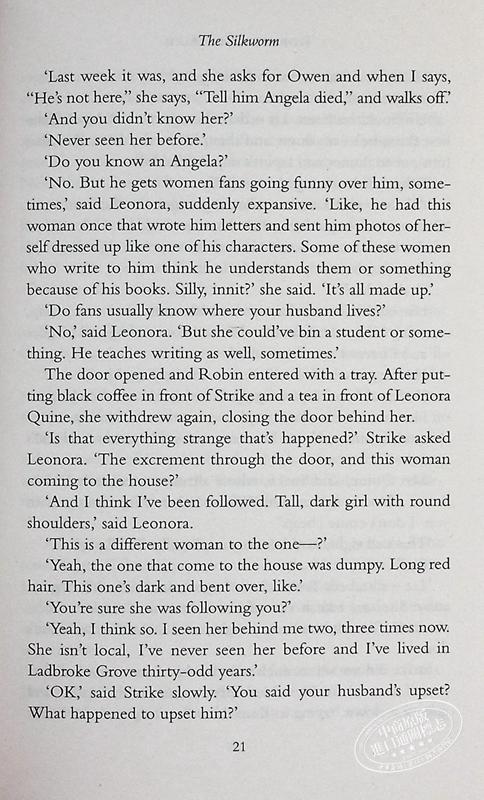 【中商原版】神探斯特莱克1-7本 英文原版 A Cormoran Strike Novel 1-7 Robert Galbraith 商品图5