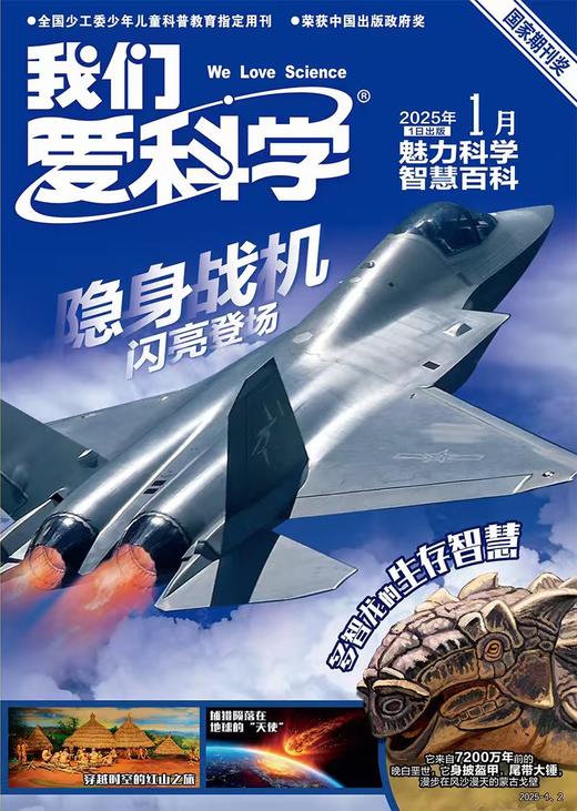 【2025年】我们爱科学【少年版网络版】1-12月订阅 商品图2