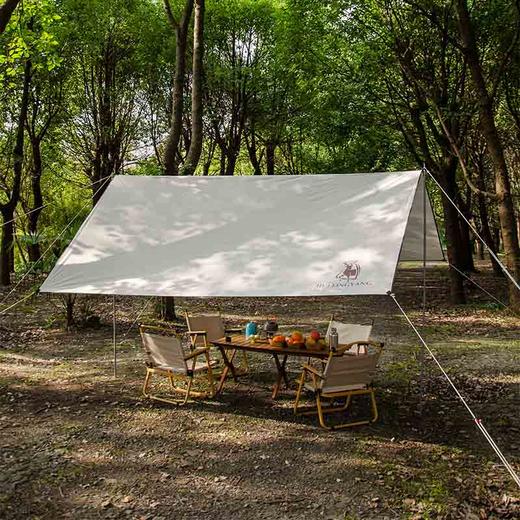 徽羚羊 云沐 四角天幕 涂银 3*3m 白色HLY-TM-22037 商品图0