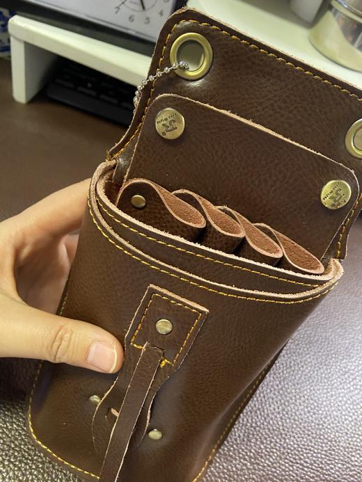 【超低价-清仓处理】宠物剪刀收纳包真皮剪刀包收纳工具包手腕包手拿包，数量有限，售完为止，款式不定期更新中 商品图8