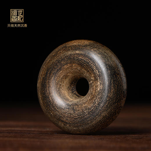 平安扣丨天然达拉干沉香雕件 九分沉 7.8克+ SP10233-1 商品图0