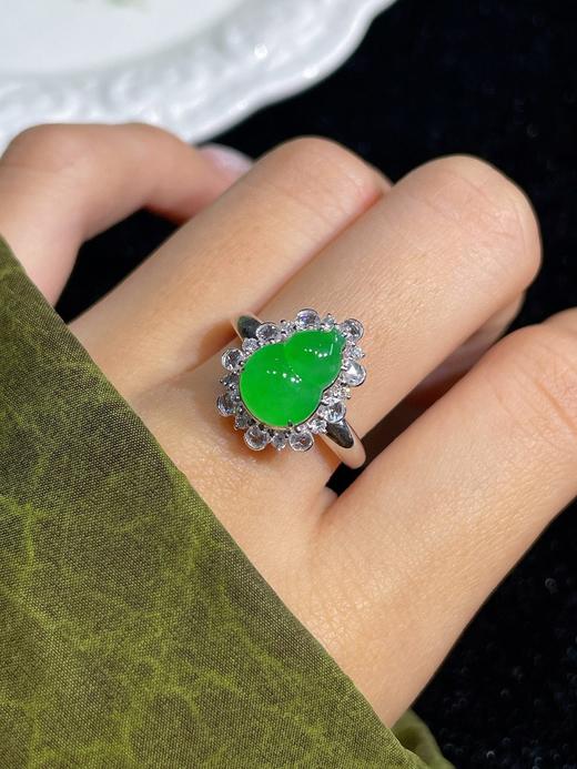 葫芦翡翠戒指 商品图2