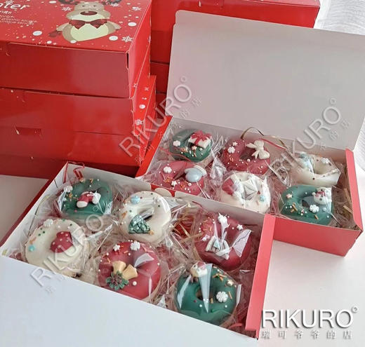 🦌圣诞精灵 | 生巧彩绘圣诞甜甜圈1枚 商品图3