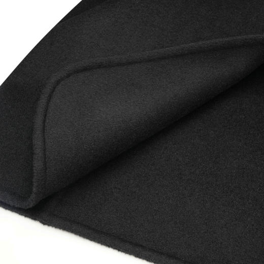 ROMI STUDIO腔调穿搭 羊绒羊毛蚕丝混纺立领双面毛呢大衣23AWW755 商品图4