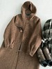 【电影胶片】2024秋冬氛围感时尚百搭棕色复古设计师韩系毛呢大衣外套！ 商品缩略图5