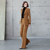IWY/高级感金棕色西装套装冬气质干练羊毛西服职业装正式场合商务正装CP2142 商品缩略图2