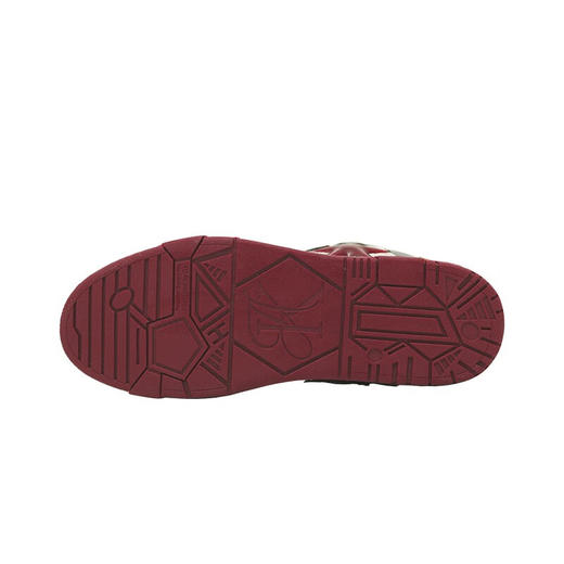 Kaalixto国潮春夏鞋子男女同款潮流百搭新款酒红色星星鞋 KSH231111酒红色 商品图5