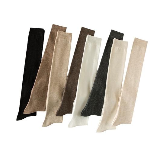 「9.9到手！秋冬小腿袜」过膝袜微压显瘦小腿袜 防滑日系纯色大腿女士袜子配饰 商品图4