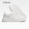 德赛女鞋 秋季头层牛皮百搭休闲小白鞋DS76010 商品缩略图3