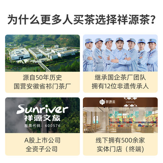祥源茶丨空山新雨 祁门工夫红茶 特级 礼盒装 192g 送礼体面大气 商品图3