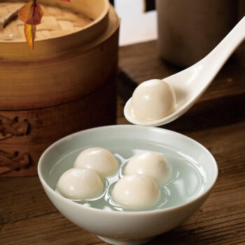 缸鸭狗 1926 芝麻香香小汤圆144g*2 24只 网红小吃 早餐 元宵 小圆子奶茶甜品 商品图3