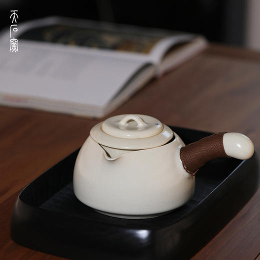 问鼎天石窑草木灰釉瓷悬壶 商品图2