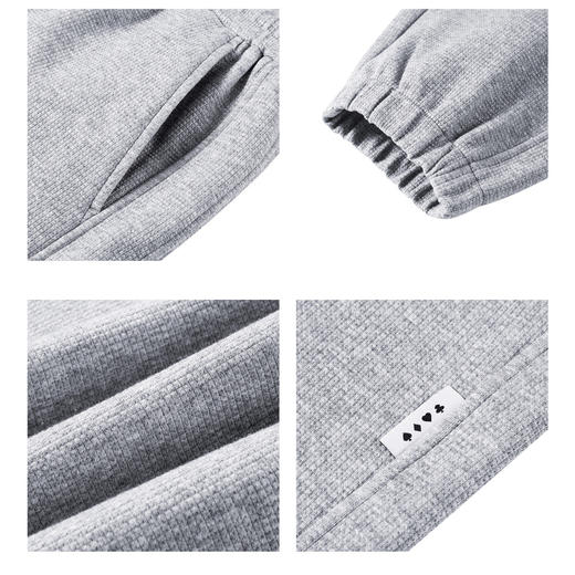 gxg.jeans男装冬季亲肤舒适束脚针织长裤JEX10201164 商品图3