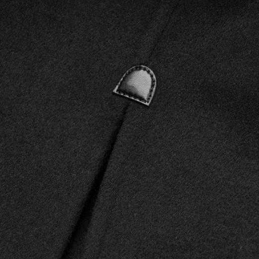 ROMI STUDIO腔调穿搭 羊绒羊毛蚕丝混纺立领双面毛呢大衣23AWW755 商品图3