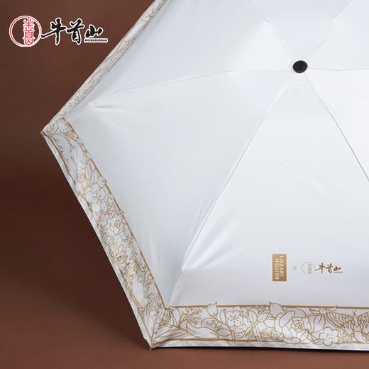 牛首山折叠伞大英图书馆联名系列防晒小巧便携晴雨胶囊黑胶遮阳伞 商品图3