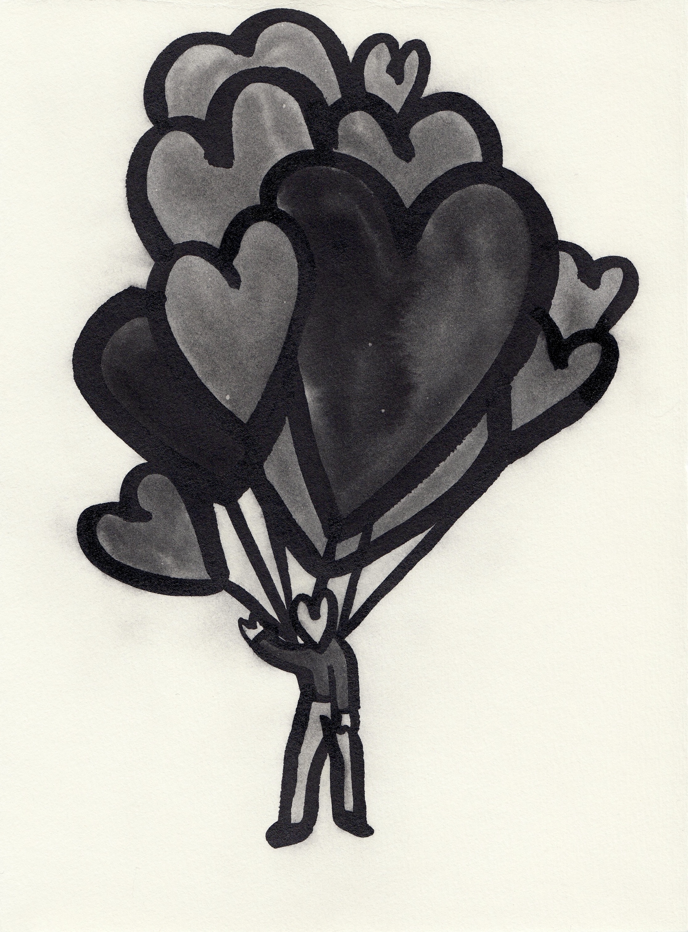 纸本水墨｜失去之前_拥有过后