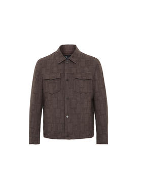 callisto咖色鹅绒尼克服