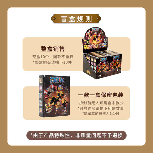 【折扣商品 不退不换】150片 盲盒拼图 塑料拼图 P1491 One Piece-大电影系列 商品图4
