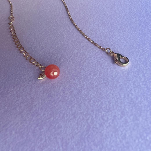 LHWINDSOR 原创设计小橘子项链橙色珠串 商品图3