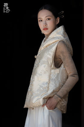 荷木HEMU丨凤来仪·羽绒马甲