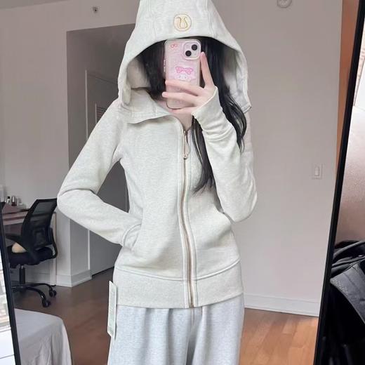 lu家金标修身加绒卫衣系列 商品图5