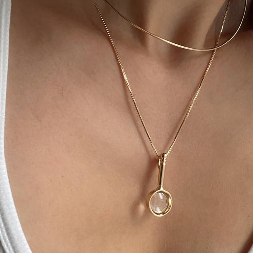 LHWINDSOR 原创设计创意放大镜项链 商品图6