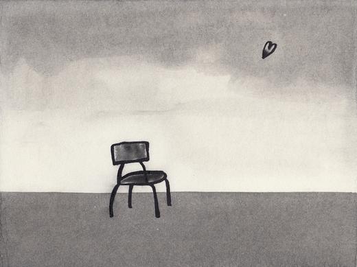 纸本水墨｜偶然之间_还会想念 仅此而已 商品图0