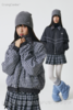 CryingCenter 藏青格纹双面穿夹克棉服 哭喊中心 商品缩略图5