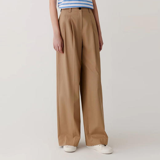 裁缝学苑AS373棉弹力休闲阔腿裤纸样女装显瘦直筒裤子版型图纸 商品图4