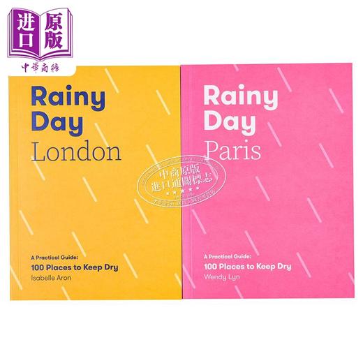 【中商原版】雨天旅游实用指南 伦敦和巴黎雨天可做的100件事 Rainy Day London and Paris 英文原版 Isabelle Aron 商品图1