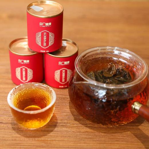 央广健康奇楠沉香叶茶 10年树龄 150g小罐礼盒装 商品图3