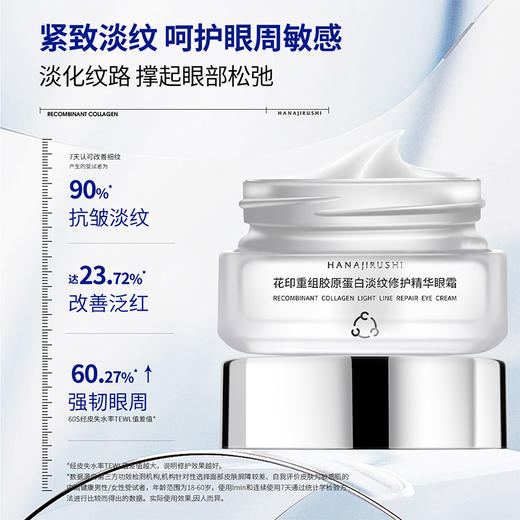 花印重组胶原蛋白淡纹修护精华眼霜30g（电商版） 商品图2