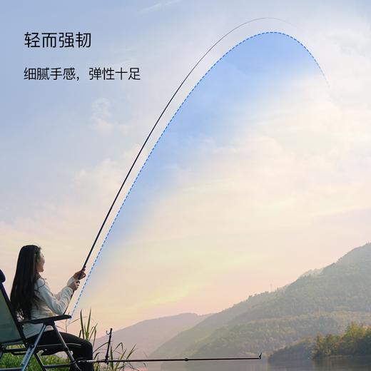 空钩悟道布衣极轻小综合37调超轻台钓手竿鲫鱼鲤鱼全水域通用鱼杆 商品图4