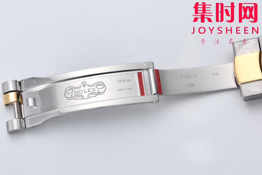 C厂劳力士日志型41mm 间金格棱纹 3235机 五珠链 904L钢 男士腕表 商品图8