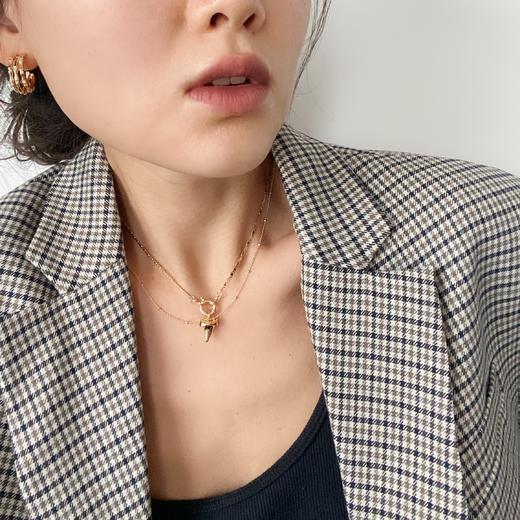 LHWINDSOR Shark tooth 鲨鱼牙齿庇护项链 商品图1