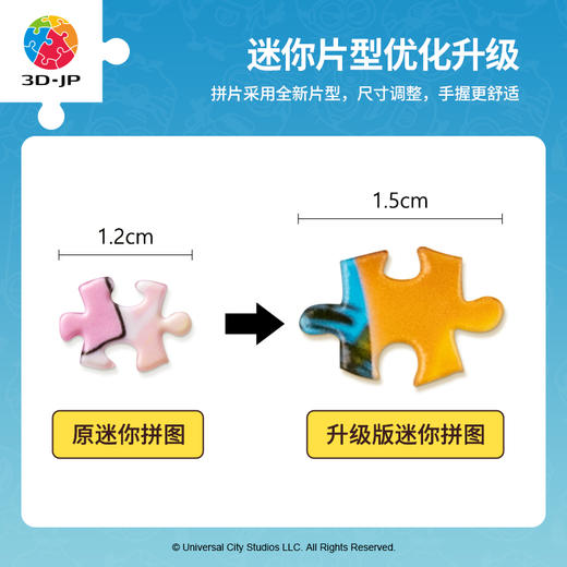 【折扣商品 不退不换】80片 盲盒拼图 塑料拼图 Q1070 大眼萌日常系列 商品图2