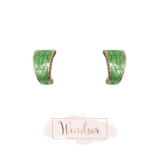 LHWINDSOR温莎珠宝 生命力耳环原创设计耳饰小众设计小清新饰品 商品图0