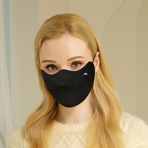 「买1送1！19.9到手两只」保暖口罩女高颜值护眼角可水洗防晒防风防寒面罩秋冬季立体配饰 商品图3