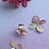 LHWINDSOR 原创设计fafa耳骨夹单只粉色三瓣花朵耳骨夹花花无耳洞 商品缩略图2