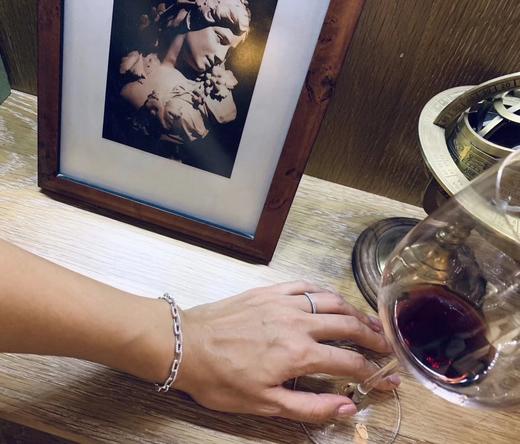 LHWINDSORFor strong women复古白金硬链锁链手链 商品图2