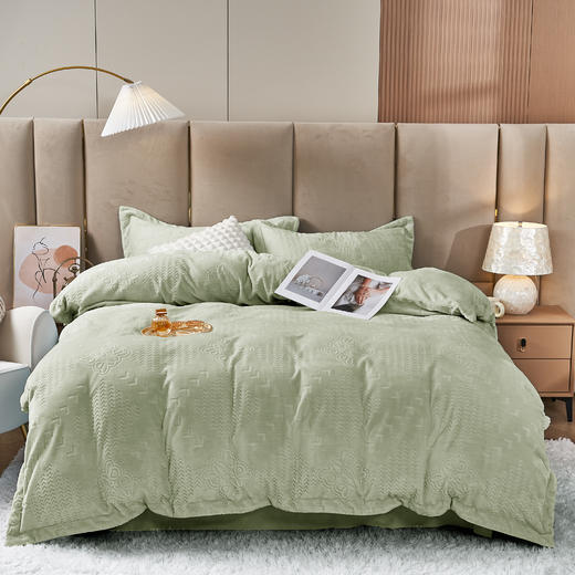 【远梦】牛奶绒剪花四件套 商品图2