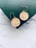 LHWINDSOR复古星座钱币耳环项链小众硬币饰品套装 商品缩略图4