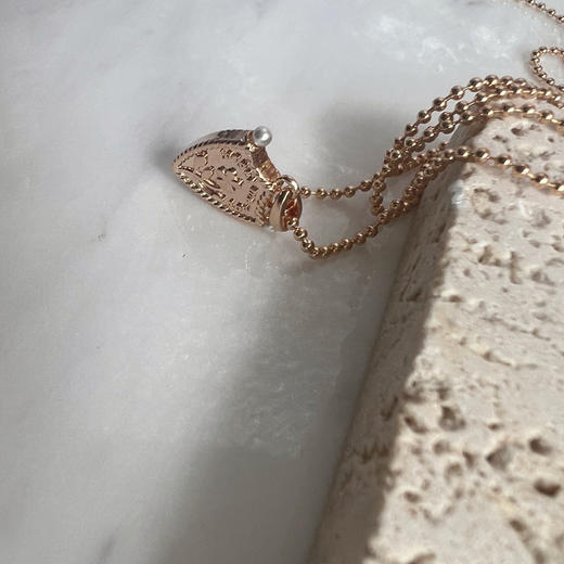 LHWINDSORLHWindsor Fine Jewelry盾牌双面项链 商品图1