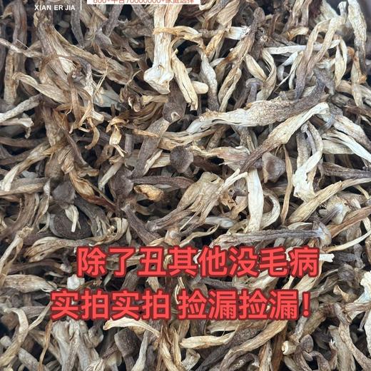 鹿茸菇特价 3袋送2袋 菌菇贵族 原产地道   属于丑菇  特价处理  会有断的碎的 泡发不影响食用 商品图1